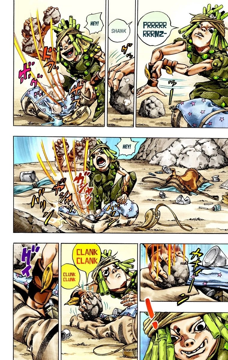 JoJo's Bizarre Adventure Part 7 - Steel Ball Run (Official Colored) Chapter 26 page 22 - Chapter 26: (Tusk) Part 2