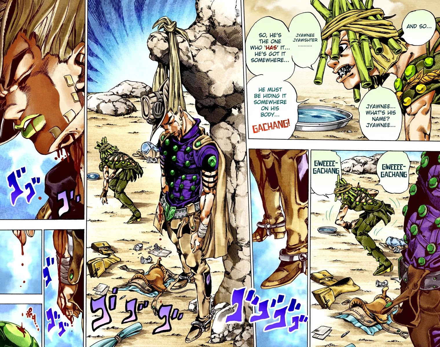 JoJo's Bizarre Adventure Part 7 - Steel Ball Run (Official Colored) Chapter 26 page 24 - Chapter 26: (Tusk) Part 2