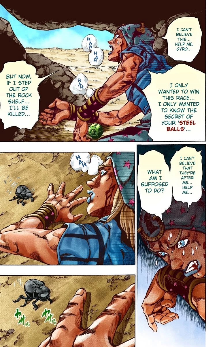 JoJo's Bizarre Adventure Part 7 - Steel Ball Run (Official Colored) Chapter 26 page 26 - Chapter 26: (Tusk) Part 2