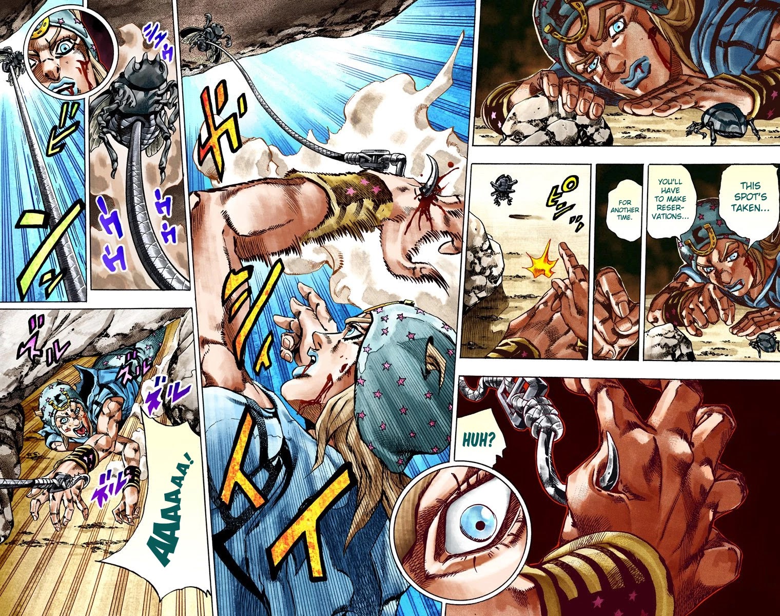 JoJo's Bizarre Adventure Part 7 - Steel Ball Run (Official Colored) Chapter 26 page 27 - Chapter 26: (Tusk) Part 2