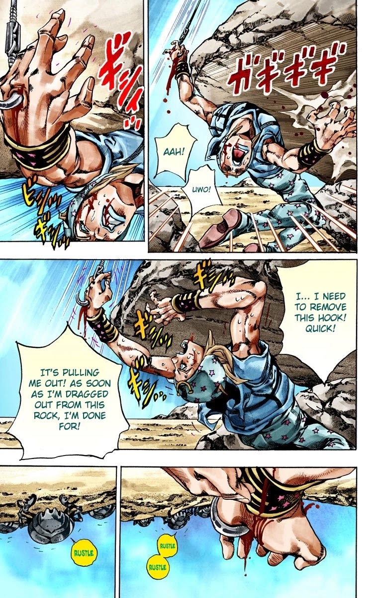 JoJo's Bizarre Adventure Part 7 - Steel Ball Run (Official Colored) Chapter 26 page 29 - Chapter 26: (Tusk) Part 2