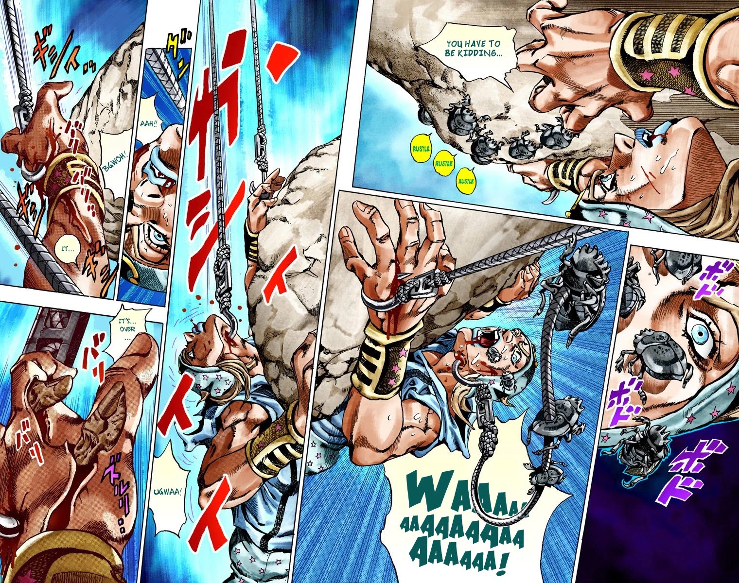 JoJo's Bizarre Adventure Part 7 - Steel Ball Run (Official Colored) Chapter 26 page 30 - Chapter 26: (Tusk) Part 2