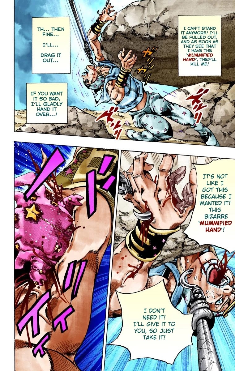 JoJo's Bizarre Adventure Part 7 - Steel Ball Run (Official Colored) Chapter 26 page 31 - Chapter 26: (Tusk) Part 2