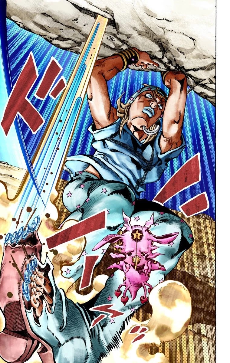 JoJo's Bizarre Adventure Part 7 - Steel Ball Run (Official Colored) Chapter 26 page 36 - Chapter 26: (Tusk) Part 2