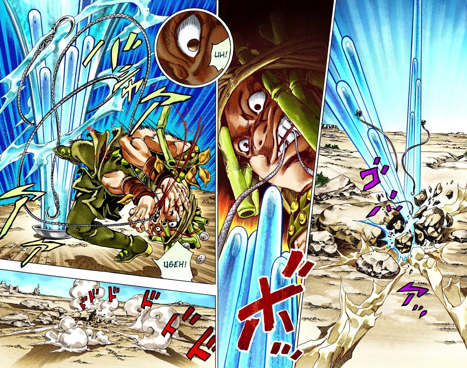 JoJo's Bizarre Adventure Part 7 - Steel Ball Run (Official Colored) Chapter 26 page 37 - Chapter 26: (Tusk) Part 2