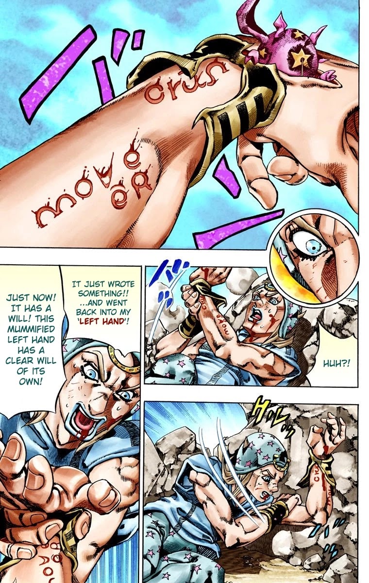 JoJo's Bizarre Adventure Part 7 - Steel Ball Run (Official Colored) Chapter 26 page 41 - Chapter 26: (Tusk) Part 2