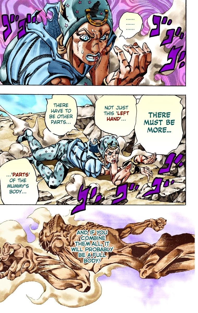 JoJo's Bizarre Adventure Part 7 - Steel Ball Run (Official Colored) Chapter 26 page 43 - Chapter 26: (Tusk) Part 2