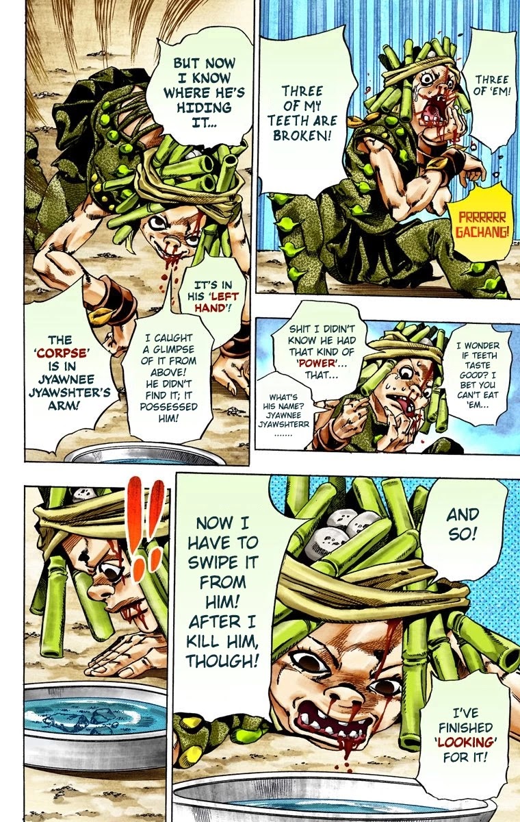 JoJo's Bizarre Adventure Part 7 - Steel Ball Run (Official Colored) Chapter 26 page 46 - Chapter 26: (Tusk) Part 2