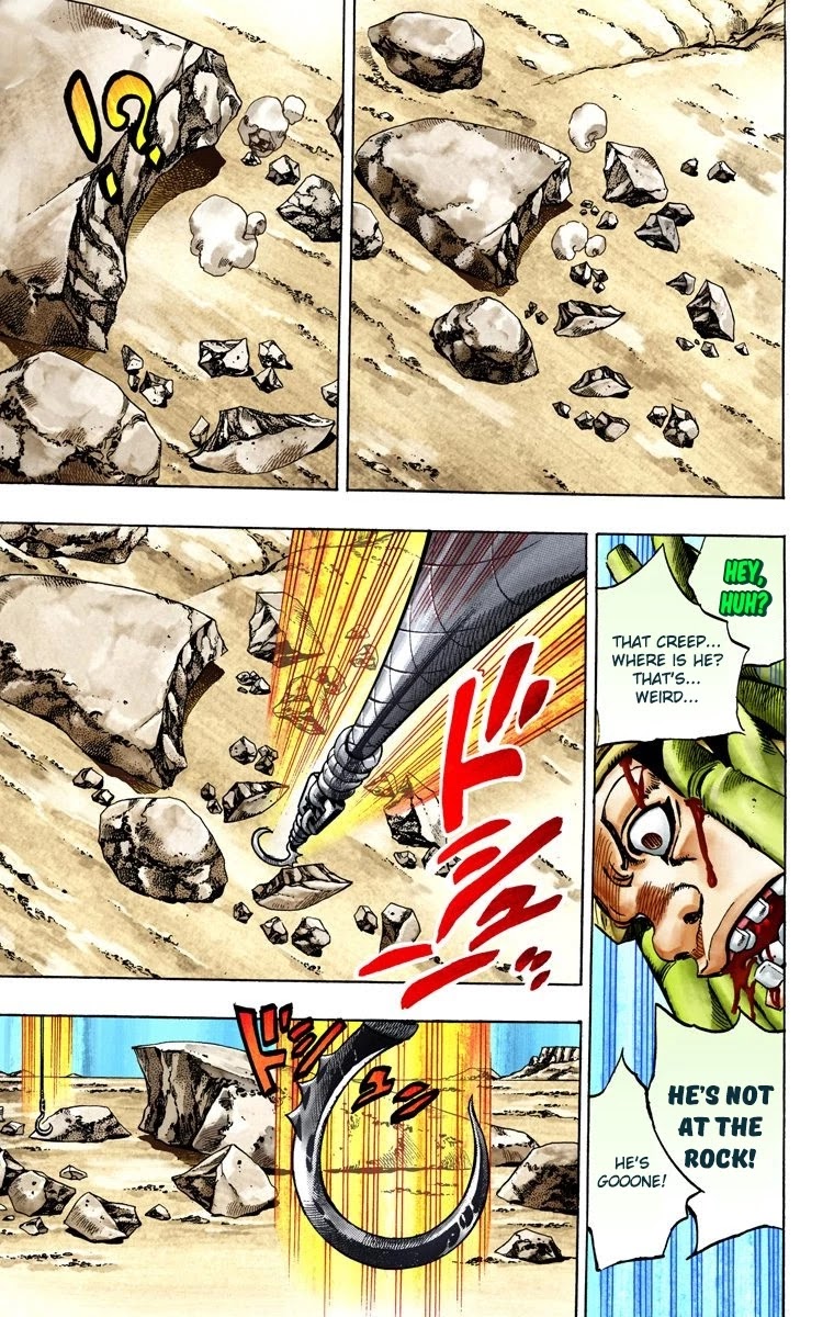 JoJo's Bizarre Adventure Part 7 - Steel Ball Run (Official Colored) Chapter 26 page 47 - Chapter 26: (Tusk) Part 2