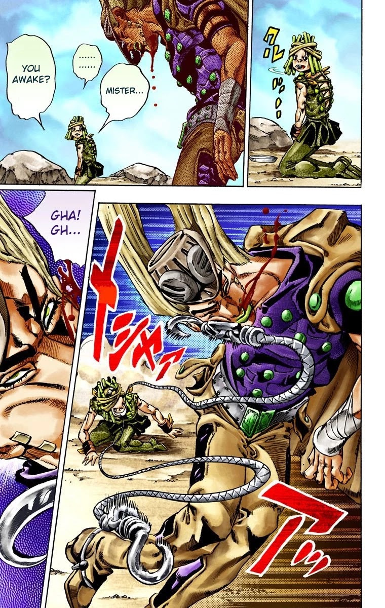 JoJo's Bizarre Adventure Part 7 - Steel Ball Run (Official Colored) Chapter 26 page 49 - Chapter 26: (Tusk) Part 2