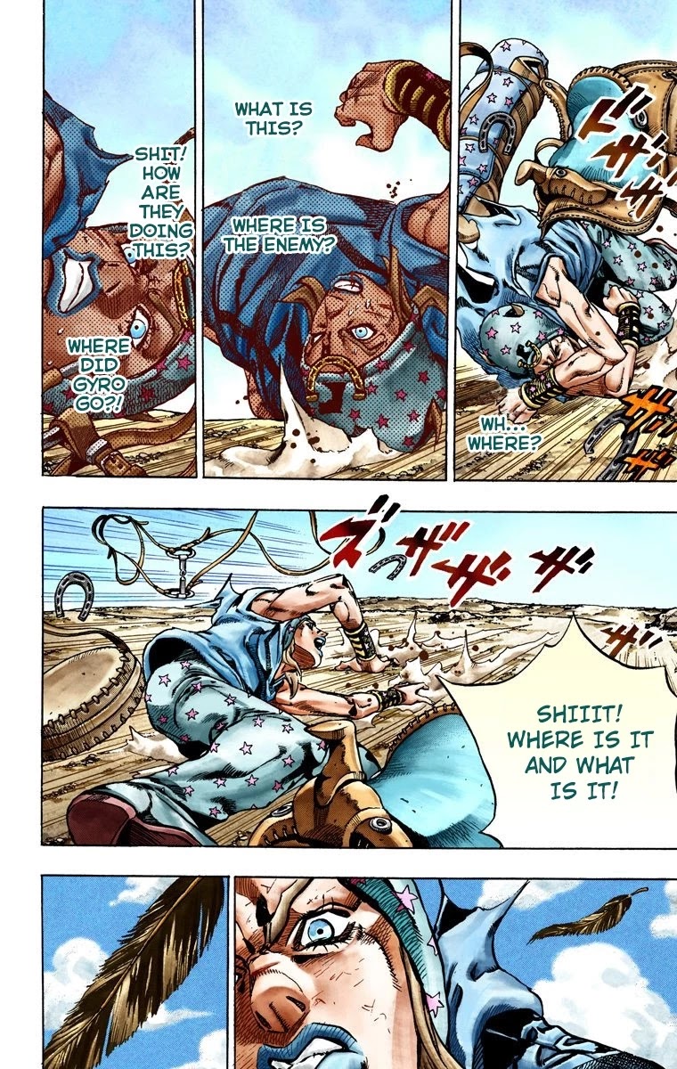 JoJo's Bizarre Adventure Part 7 - Steel Ball Run (Official Colored) Chapter 26 page 5 - Chapter 26: (Tusk) Part 2