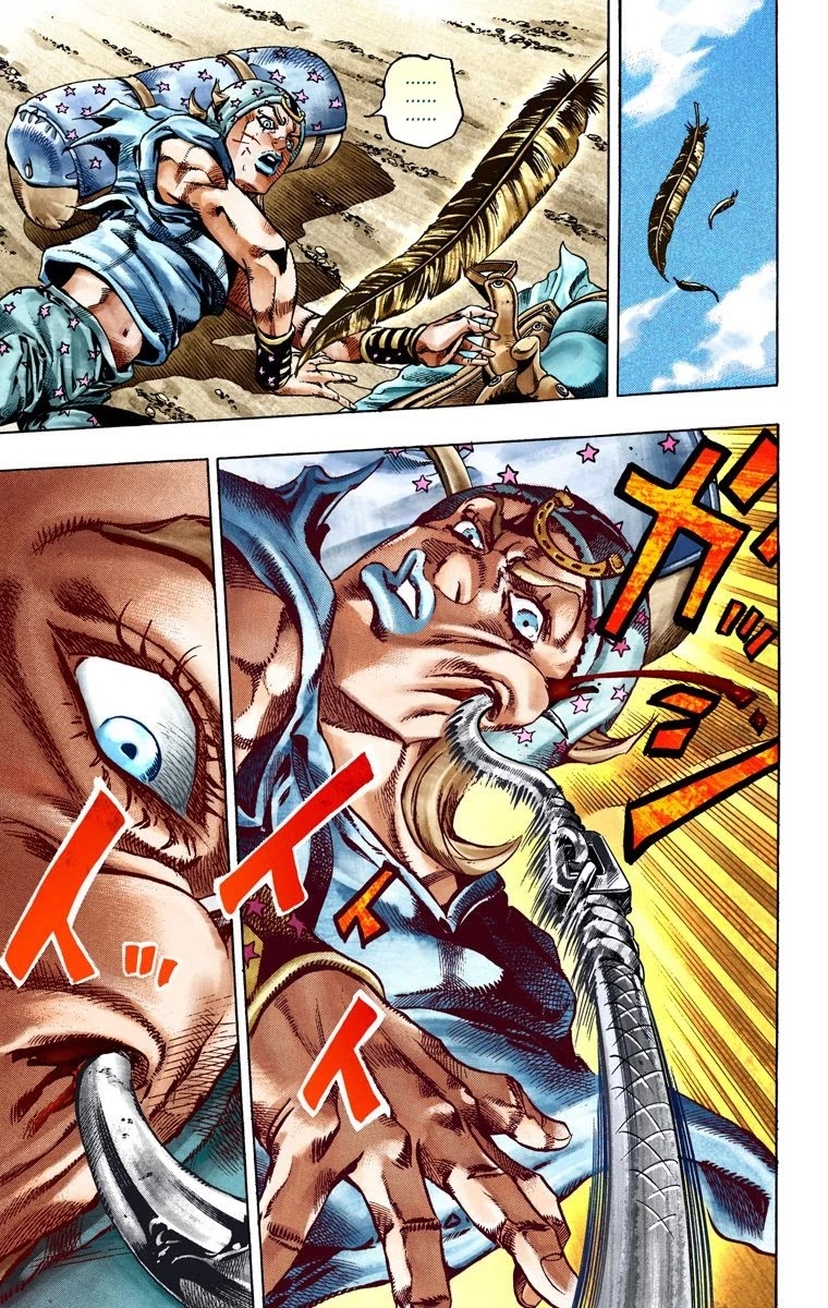 JoJo's Bizarre Adventure Part 7 - Steel Ball Run (Official Colored) Chapter 26 page 6 - Chapter 26: (Tusk) Part 2