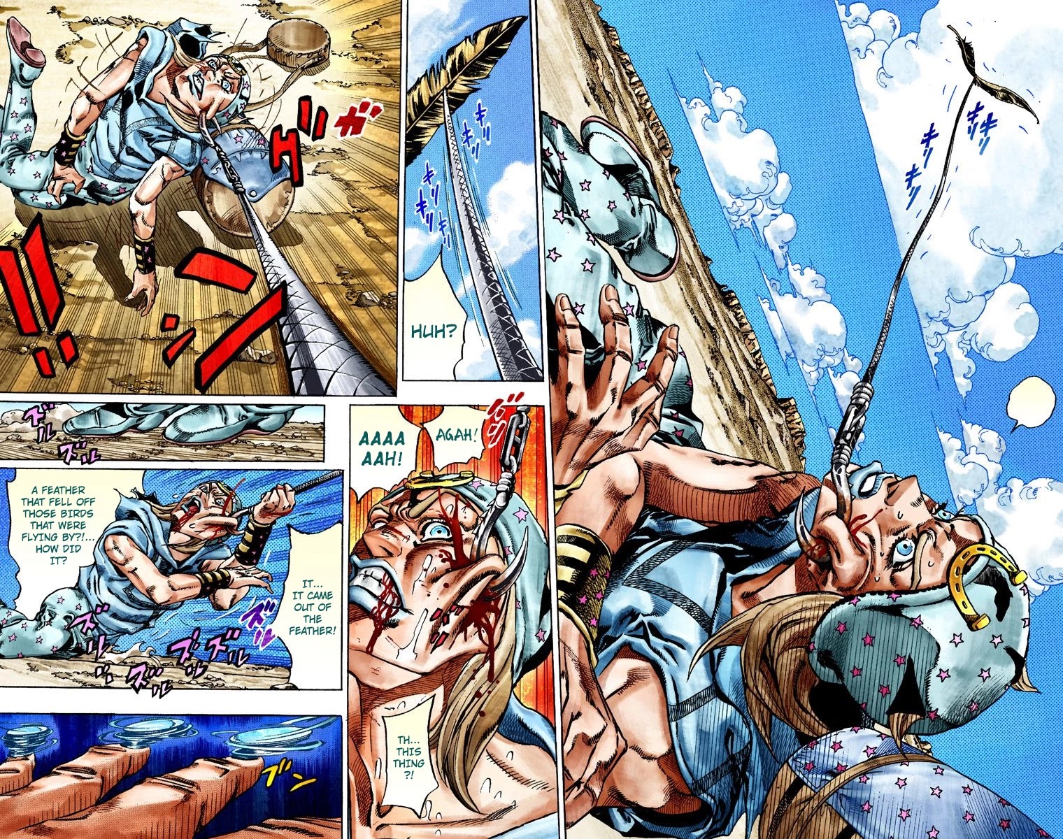 JoJo's Bizarre Adventure Part 7 - Steel Ball Run (Official Colored) Chapter 26 page 7 - Chapter 26: (Tusk) Part 2