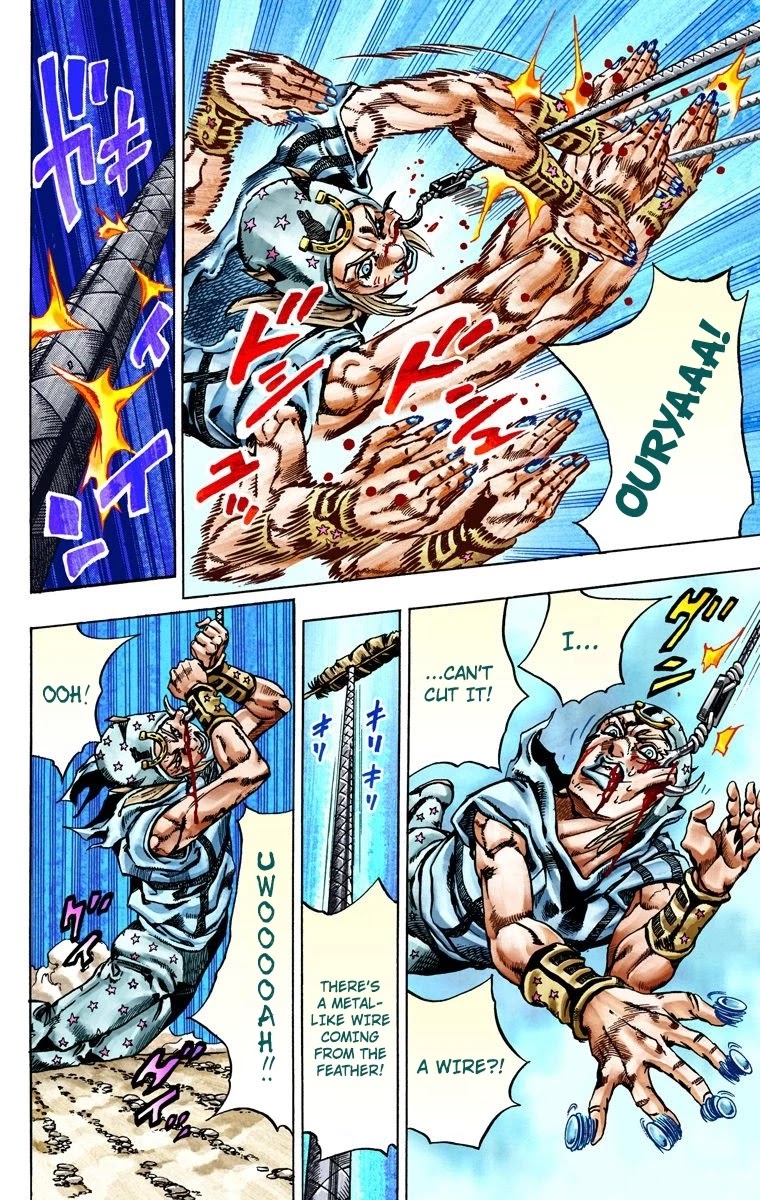 JoJo's Bizarre Adventure Part 7 - Steel Ball Run (Official Colored) Chapter 26 page 8 - Chapter 26: (Tusk) Part 2