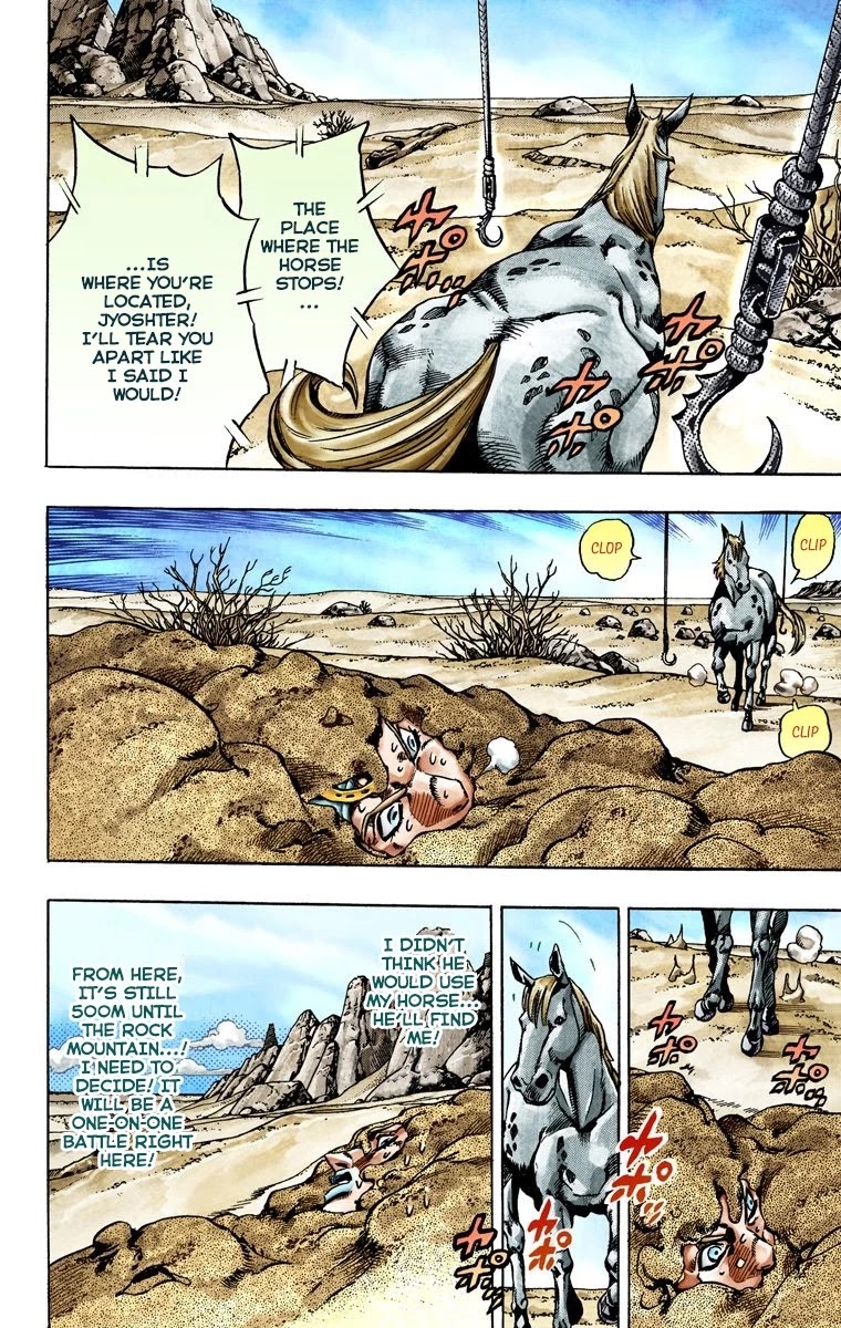 JoJo's Bizarre Adventure Part 7 - Steel Ball Run (Official Colored) Chapter 27 page 13 - Chapter 27: (Tusk) Part 3