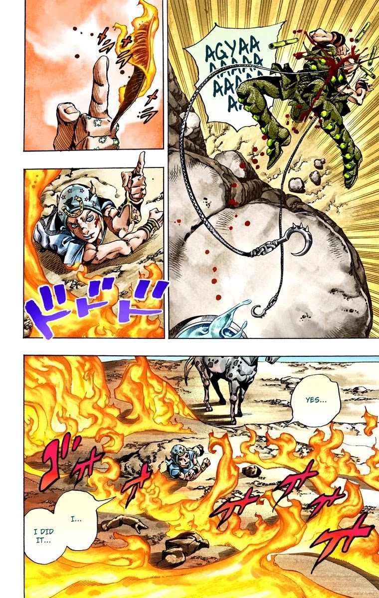 JoJo's Bizarre Adventure Part 7 - Steel Ball Run (Official Colored) Chapter 27 page 20 - Chapter 27: (Tusk) Part 3