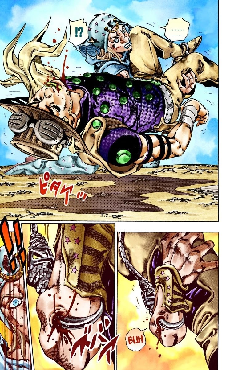 JoJo's Bizarre Adventure Part 7 - Steel Ball Run (Official Colored) Chapter 27 page 23 - Chapter 27: (Tusk) Part 3