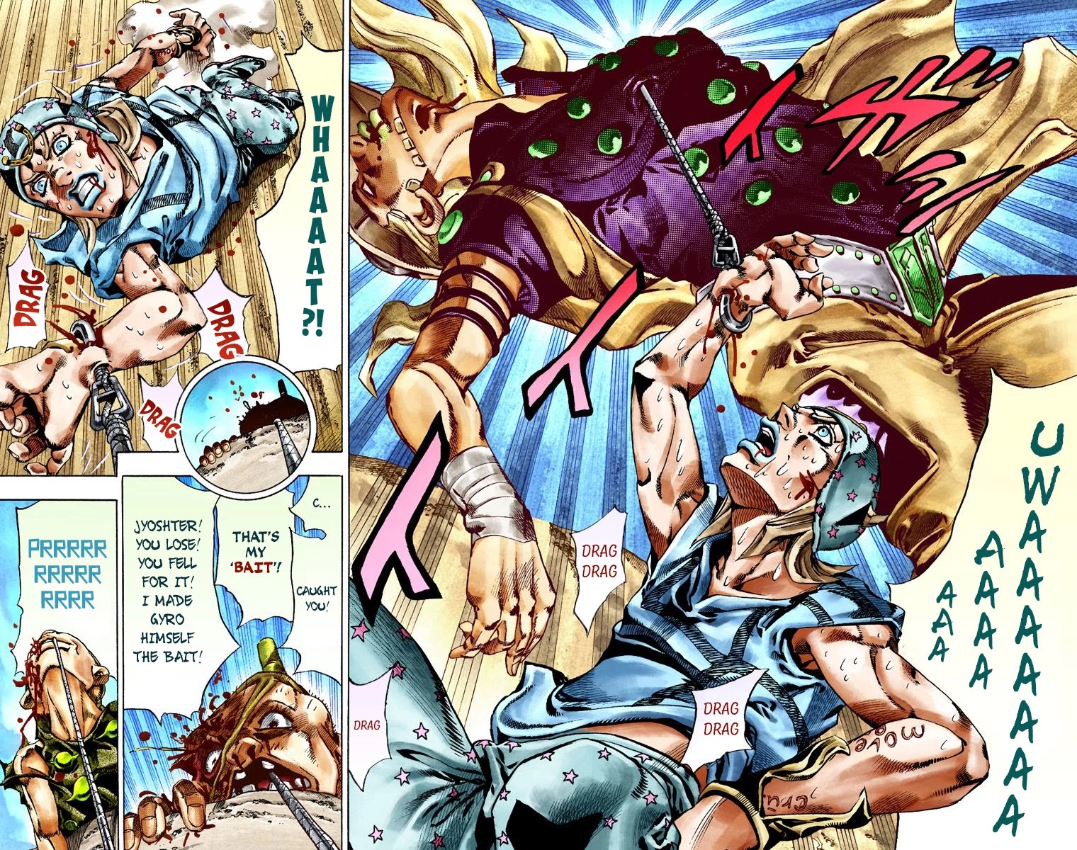 JoJo's Bizarre Adventure Part 7 - Steel Ball Run (Official Colored) Chapter 27 page 24 - Chapter 27: (Tusk) Part 3