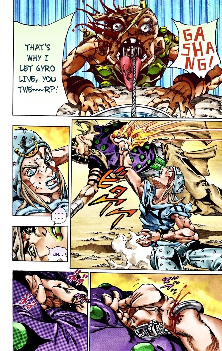 JoJo's Bizarre Adventure Part 7 - Steel Ball Run (Official Colored) Chapter 27 page 25 - Chapter 27: (Tusk) Part 3