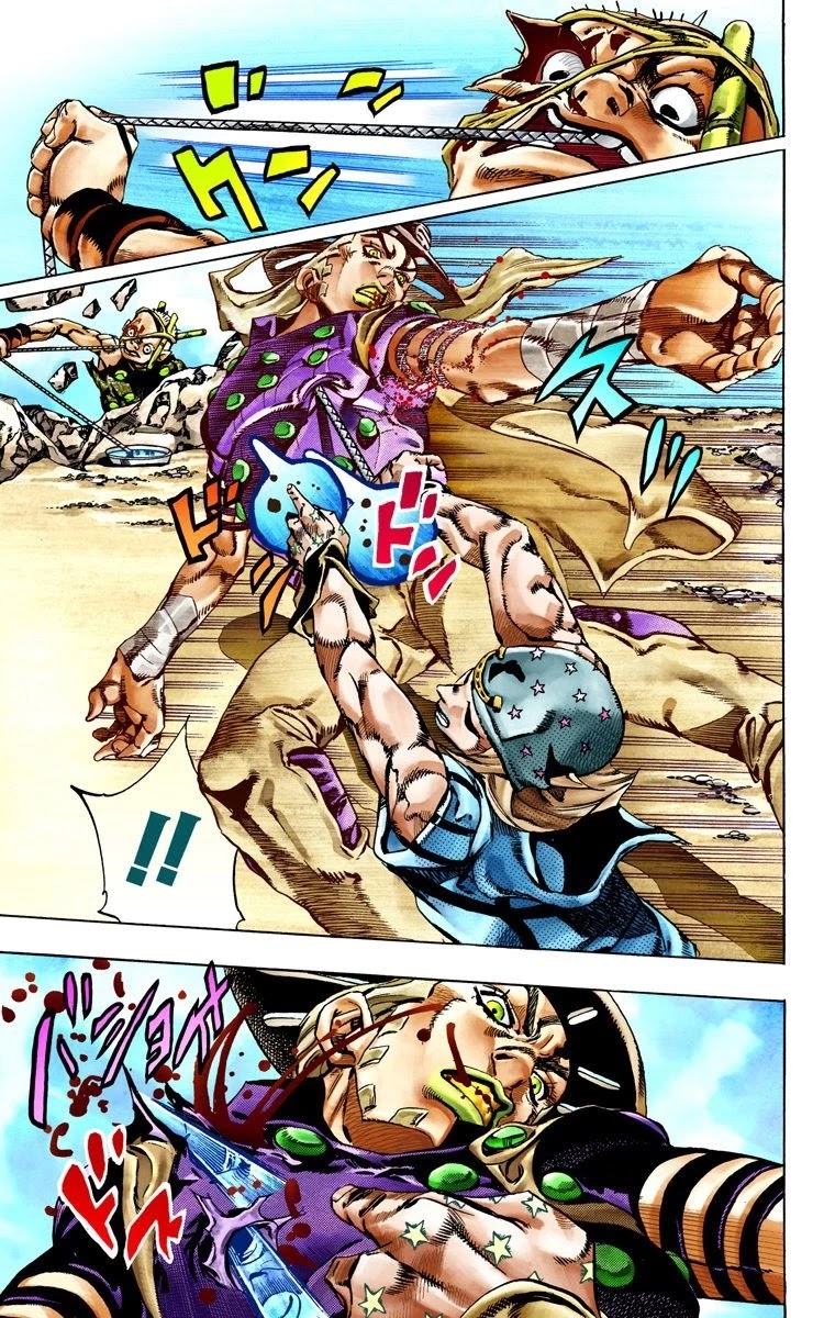 JoJo's Bizarre Adventure Part 7 - Steel Ball Run (Official Colored) Chapter 27 page 29 - Chapter 27: (Tusk) Part 3
