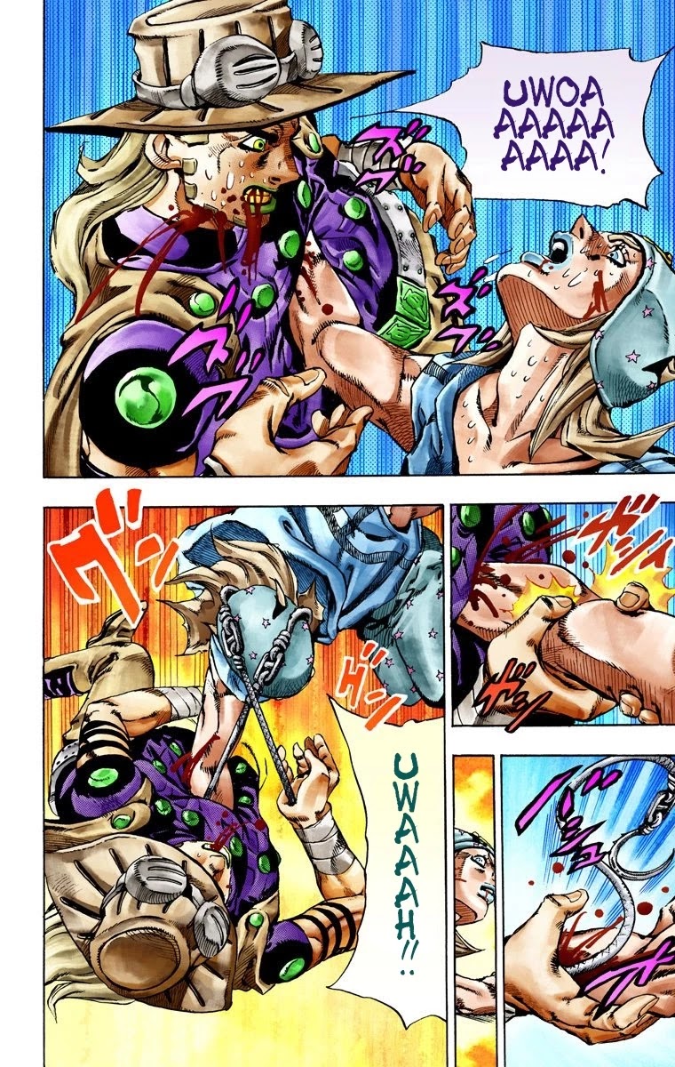 JoJo's Bizarre Adventure Part 7 - Steel Ball Run (Official Colored) Chapter 27 page 33 - Chapter 27: (Tusk) Part 3