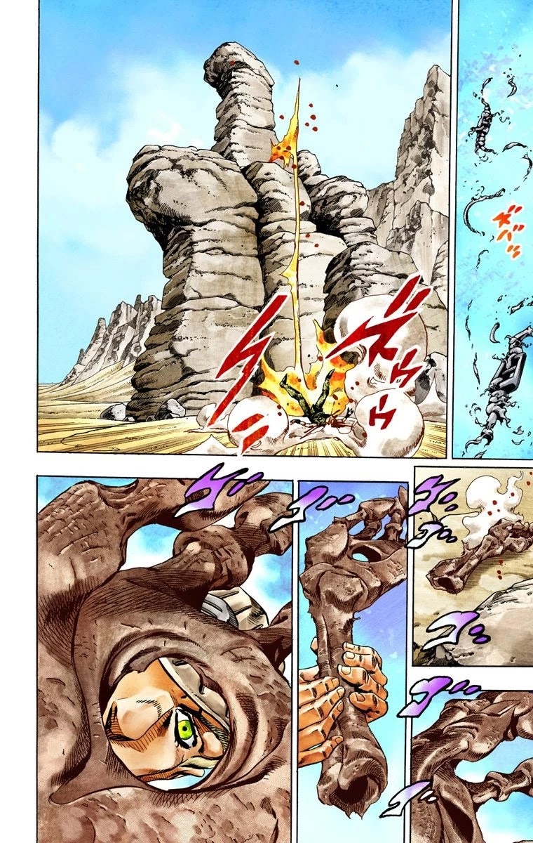 JoJo's Bizarre Adventure Part 7 - Steel Ball Run (Official Colored) Chapter 27 page 40 - Chapter 27: (Tusk) Part 3