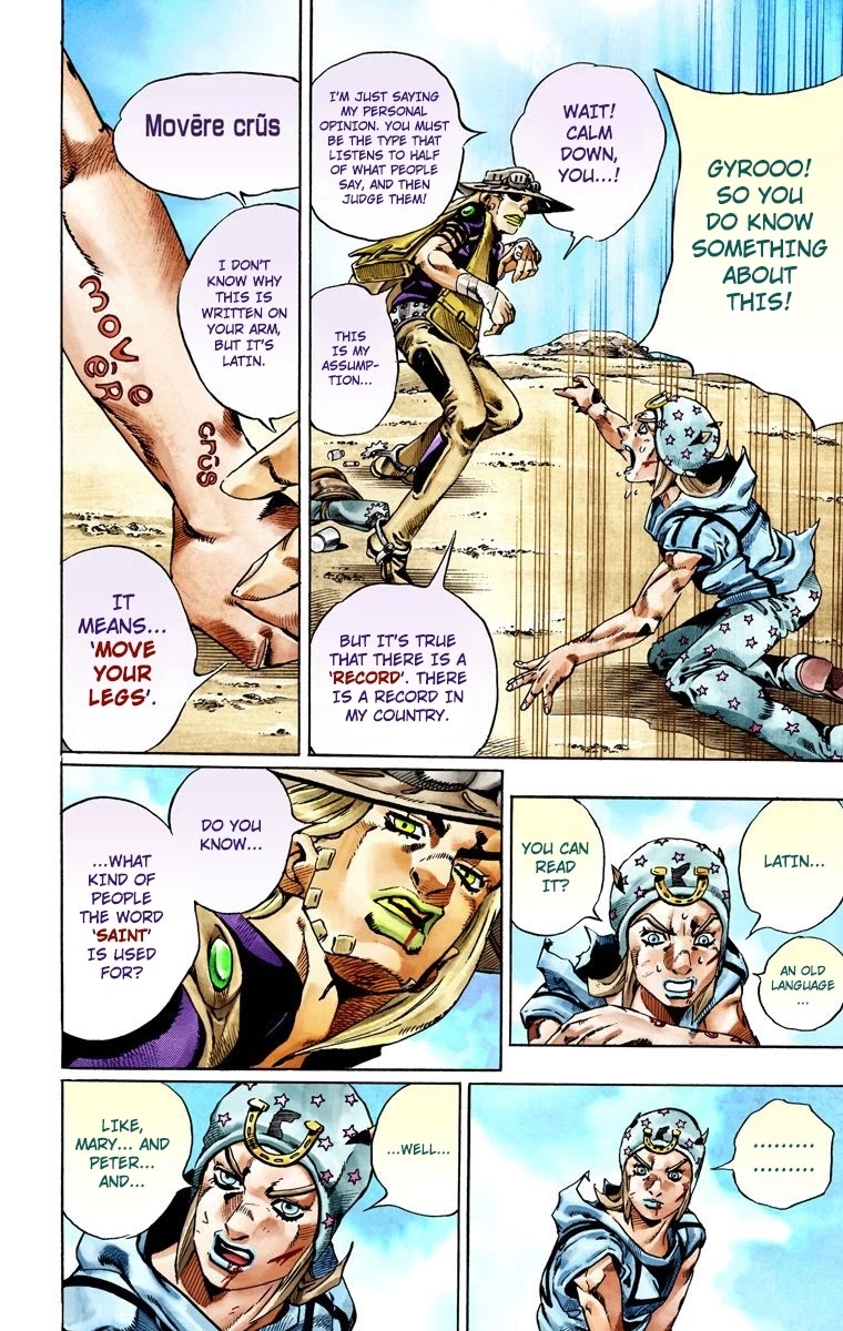 JoJo's Bizarre Adventure Part 7 - Steel Ball Run (Official Colored) Chapter 27 page 46 - Chapter 27: (Tusk) Part 3