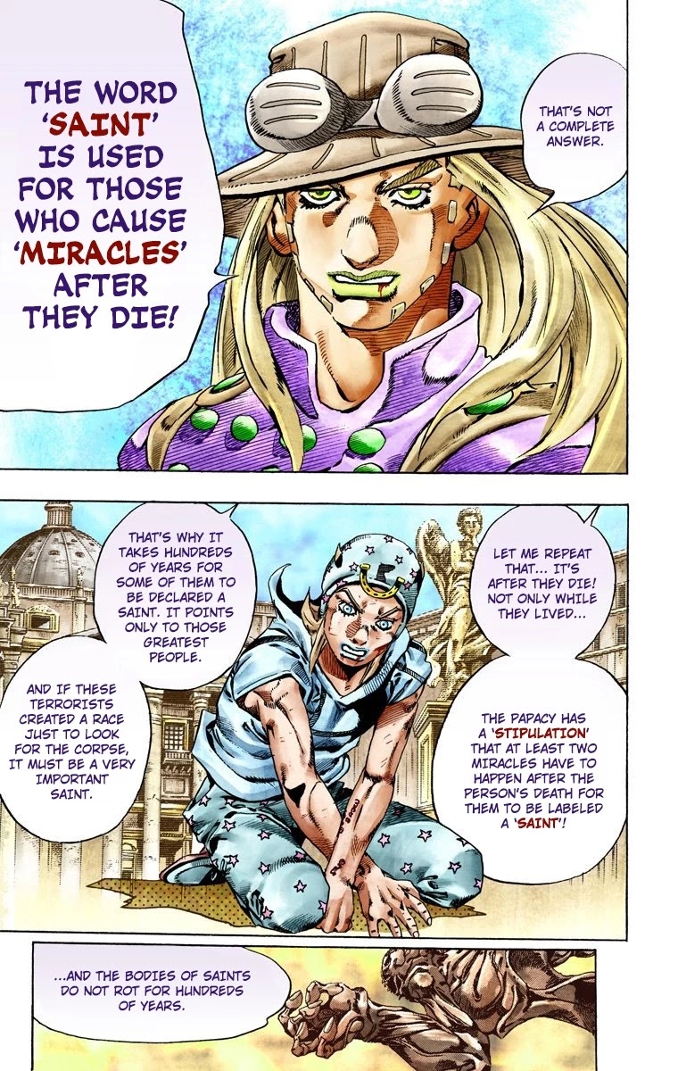 JoJo's Bizarre Adventure Part 7 - Steel Ball Run (Official Colored) Chapter 27 page 47 - Chapter 27: (Tusk) Part 3
