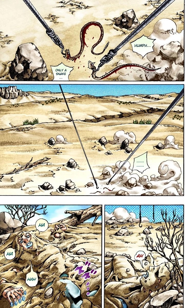 JoJo's Bizarre Adventure Part 7 - Steel Ball Run (Official Colored) Chapter 27 page 5 - Chapter 27: (Tusk) Part 3