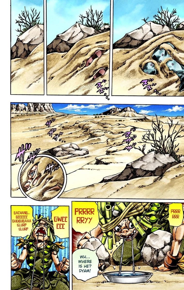 JoJo's Bizarre Adventure Part 7 - Steel Ball Run (Official Colored) Chapter 27 page 6 - Chapter 27: (Tusk) Part 3