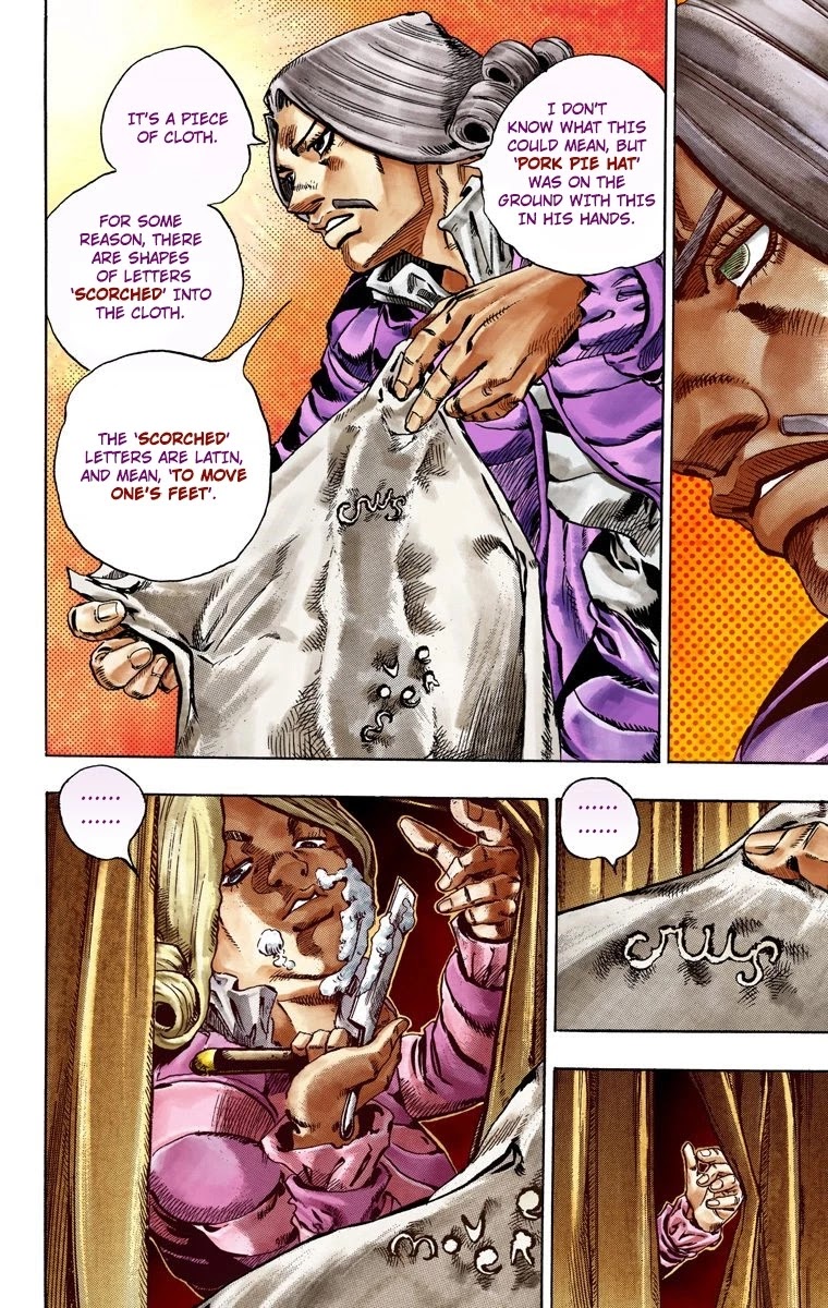 JoJo's Bizarre Adventure Part 7 - Steel Ball Run (Official Colored) Chapter 28 page 13 - Chapter 28: Scary Monsters Part 1