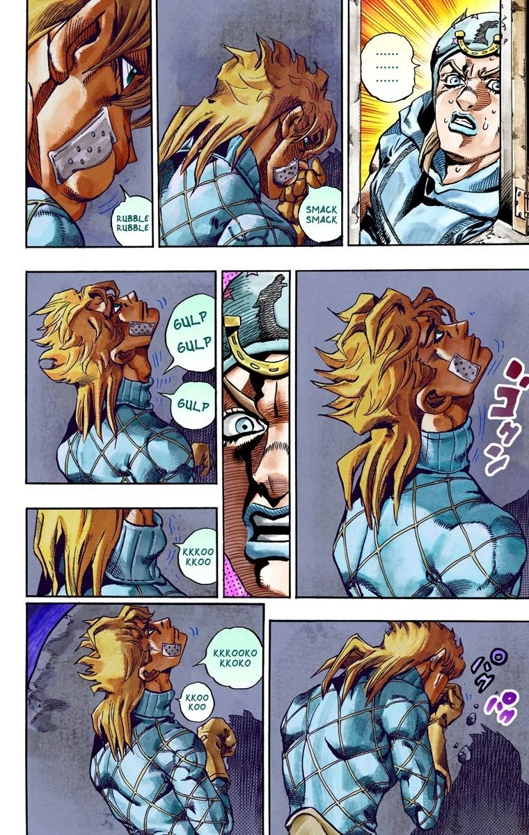 JoJo's Bizarre Adventure Part 7 - Steel Ball Run (Official Colored) Chapter 28 page 43 - Chapter 28: Scary Monsters Part 1