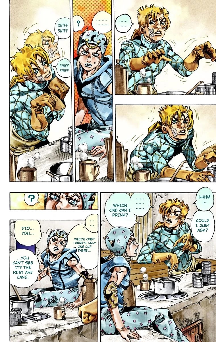 JoJo's Bizarre Adventure Part 7 - Steel Ball Run (Official Colored) Chapter 28 page 47 - Chapter 28: Scary Monsters Part 1