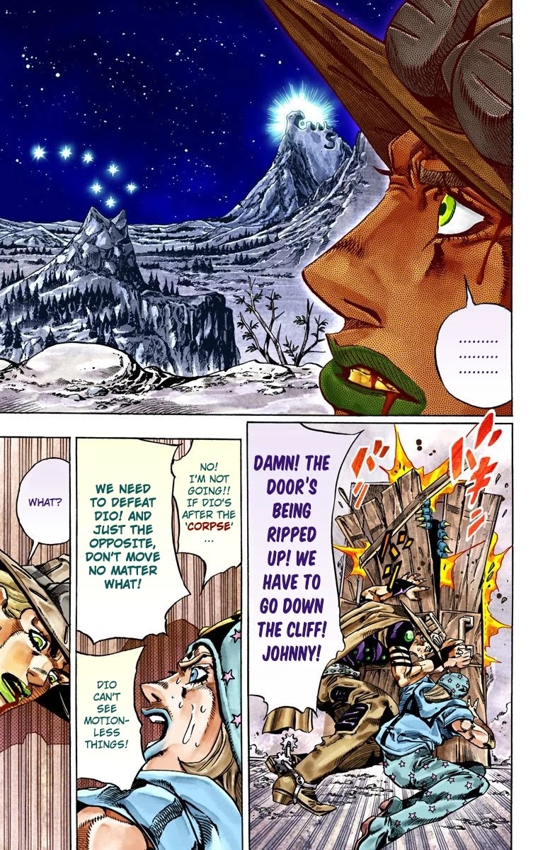 JoJo's Bizarre Adventure Part 7 - Steel Ball Run (Official Colored) Chapter 29 page 16 - Chapter 29: Scary Monsters Part 2