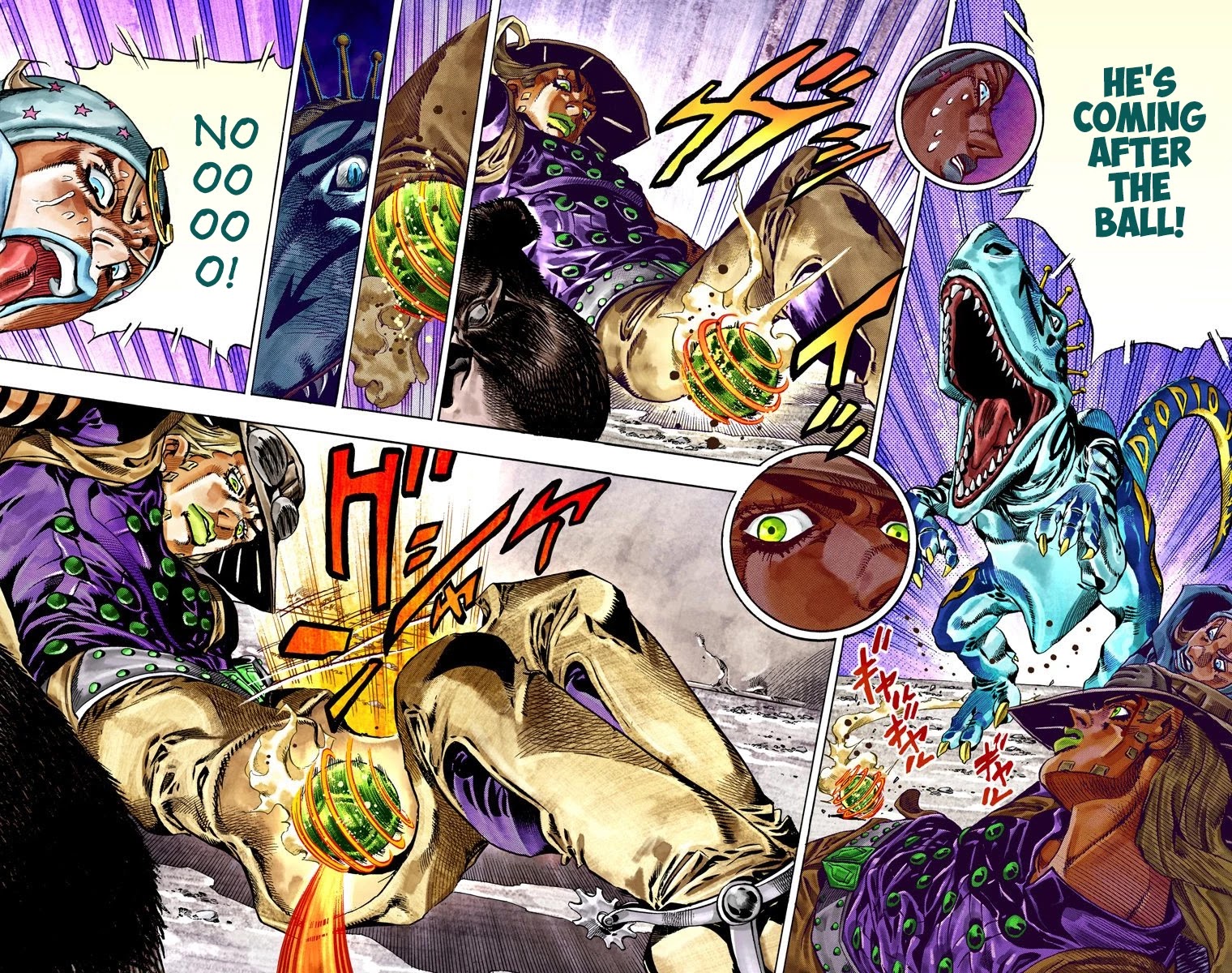 JoJo's Bizarre Adventure Part 7 - Steel Ball Run (Official Colored) Chapter 29 page 24 - Chapter 29: Scary Monsters Part 2