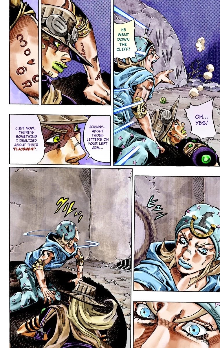 JoJo's Bizarre Adventure Part 7 - Steel Ball Run (Official Colored) Chapter 29 page 27 - Chapter 29: Scary Monsters Part 2