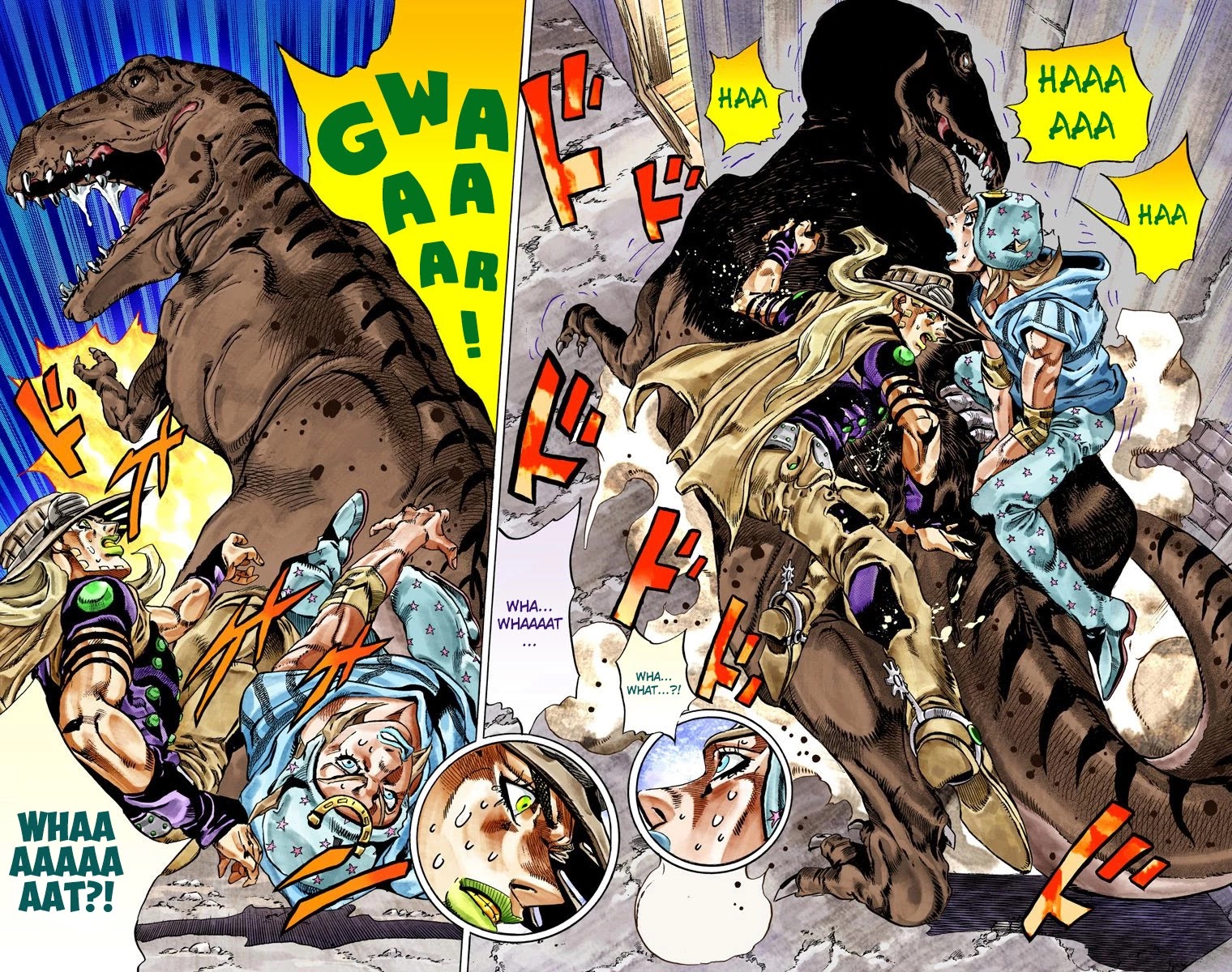 JoJo's Bizarre Adventure Part 7 - Steel Ball Run (Official Colored) Chapter 29 page 29 - Chapter 29: Scary Monsters Part 2