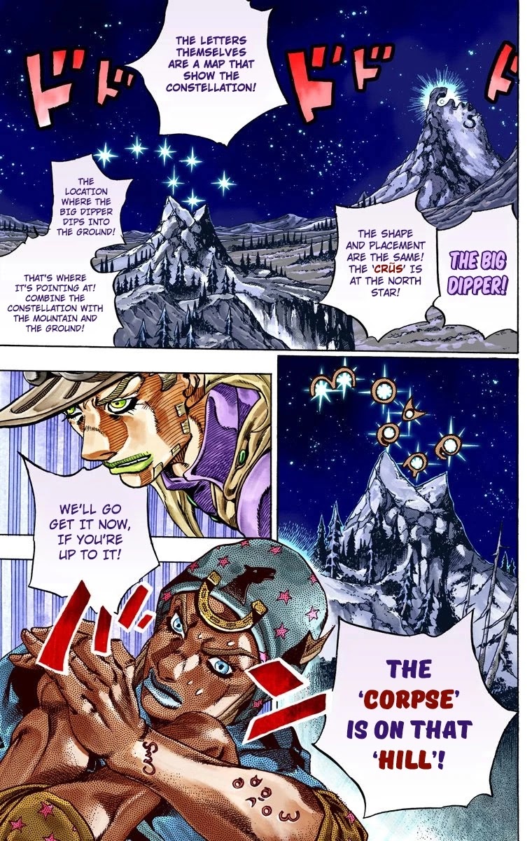 JoJo's Bizarre Adventure Part 7 - Steel Ball Run (Official Colored) Chapter 29 page 32 - Chapter 29: Scary Monsters Part 2