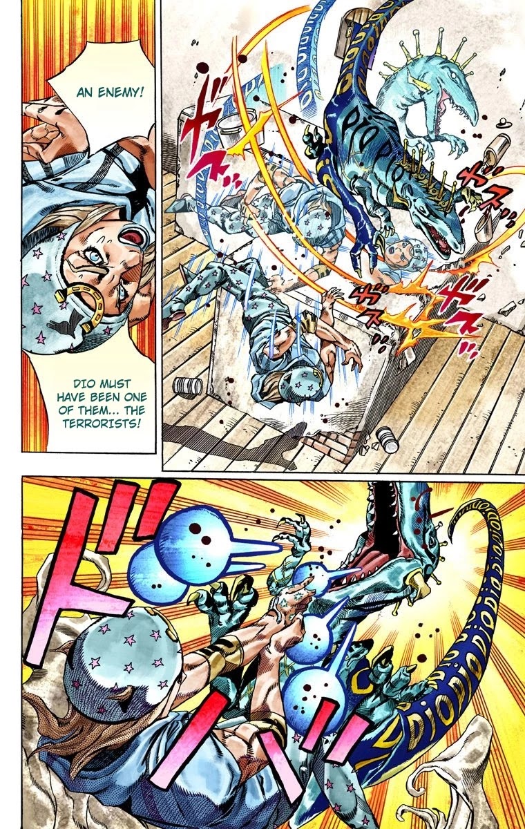 JoJo's Bizarre Adventure Part 7 - Steel Ball Run (Official Colored) Chapter 29 page 7 - Chapter 29: Scary Monsters Part 2
