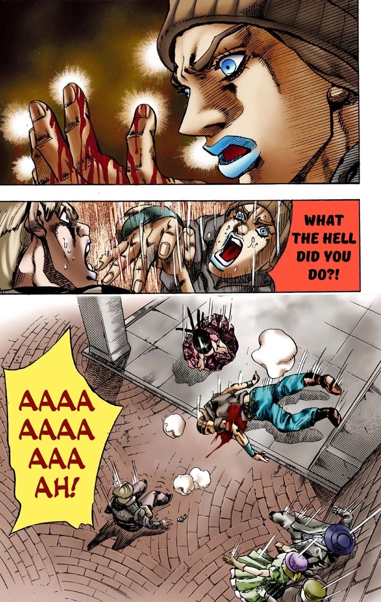 JoJo's Bizarre Adventure Part 7 - Steel Ball Run (Official Colored) Chapter 3 page 12 - Chapter 3: Johnny Joestar