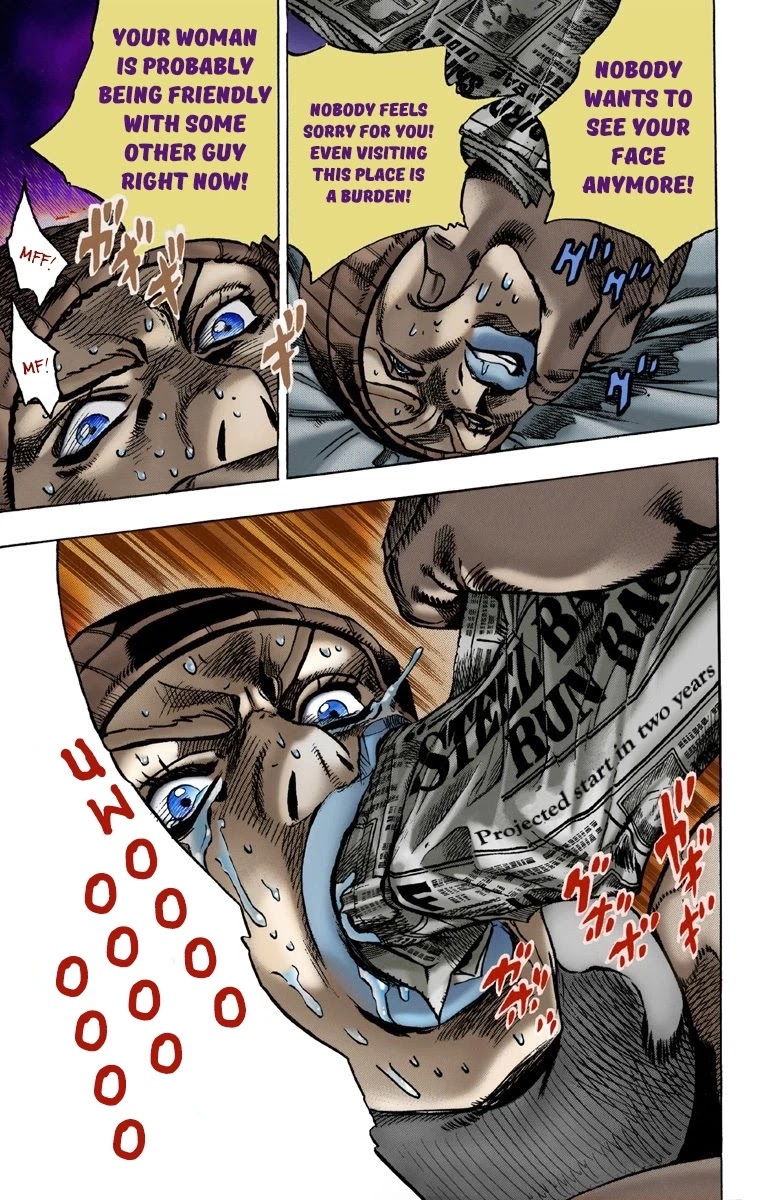 JoJo's Bizarre Adventure Part 7 - Steel Ball Run (Official Colored) Chapter 3 page 18 - Chapter 3: Johnny Joestar