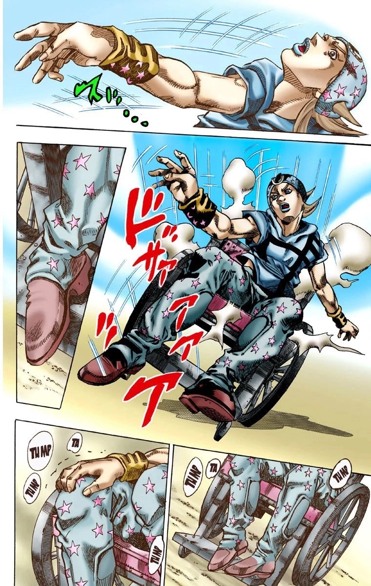 JoJo's Bizarre Adventure Part 7 - Steel Ball Run (Official Colored) Chapter 3 page 21 - Chapter 3: Johnny Joestar
