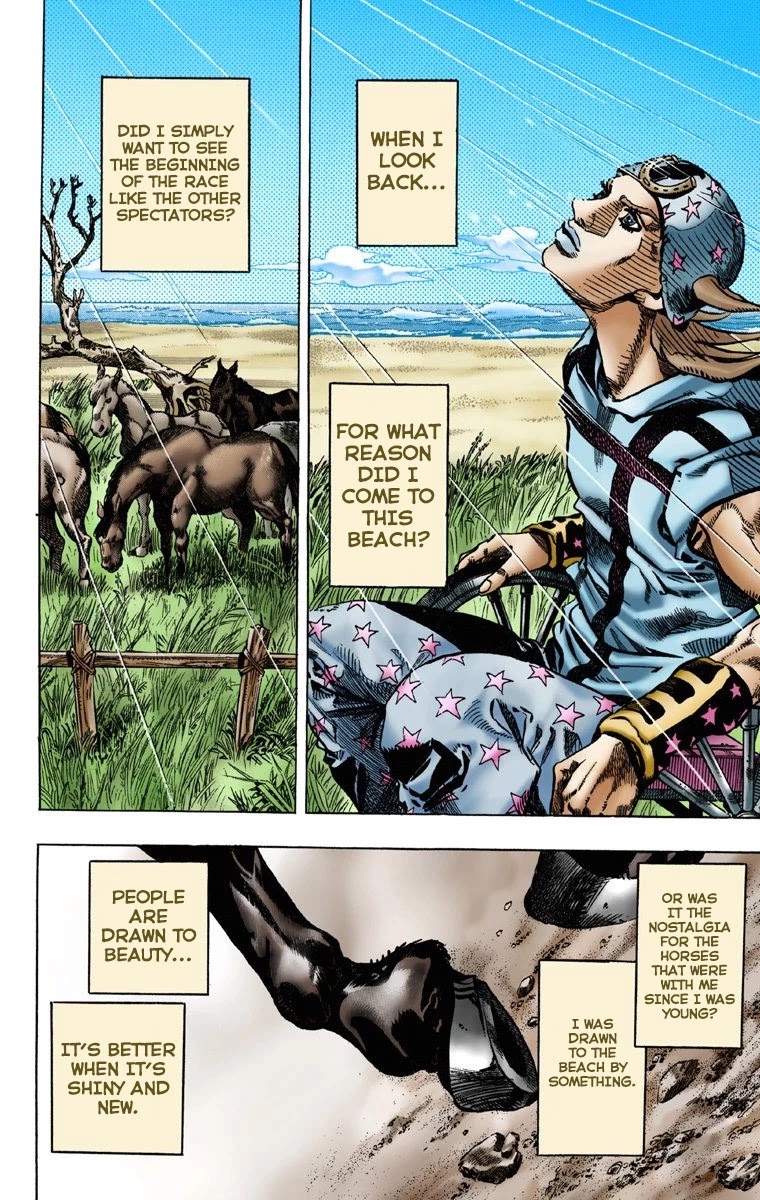 JoJo's Bizarre Adventure Part 7 - Steel Ball Run (Official Colored) Chapter 3 page 3 - Chapter 3: Johnny Joestar