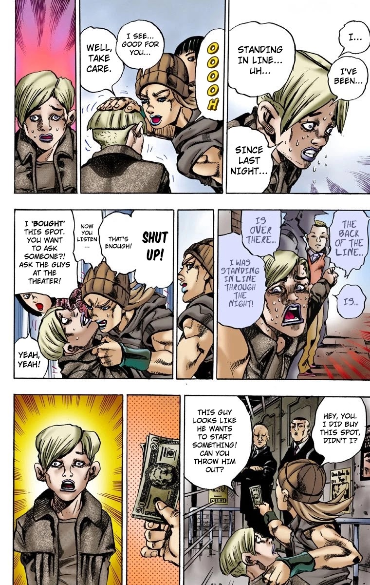 JoJo's Bizarre Adventure Part 7 - Steel Ball Run (Official Colored) Chapter 3 page 9 - Chapter 3: Johnny Joestar