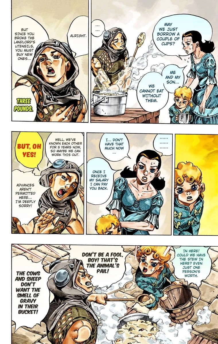JoJo's Bizarre Adventure Part 7 - Steel Ball Run (Official Colored) Chapter 30 page 11 - Chapter 30: Scary Monsters Part 3