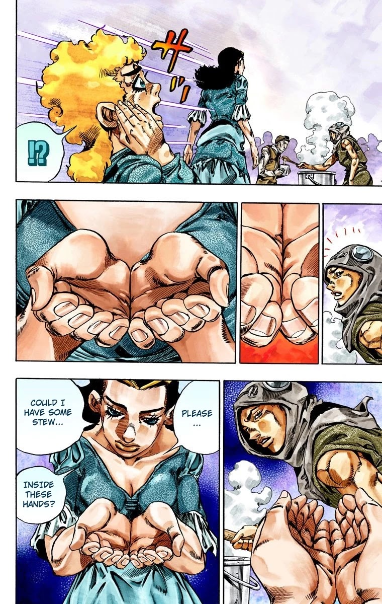 JoJo's Bizarre Adventure Part 7 - Steel Ball Run (Official Colored) Chapter 30 page 13 - Chapter 30: Scary Monsters Part 3