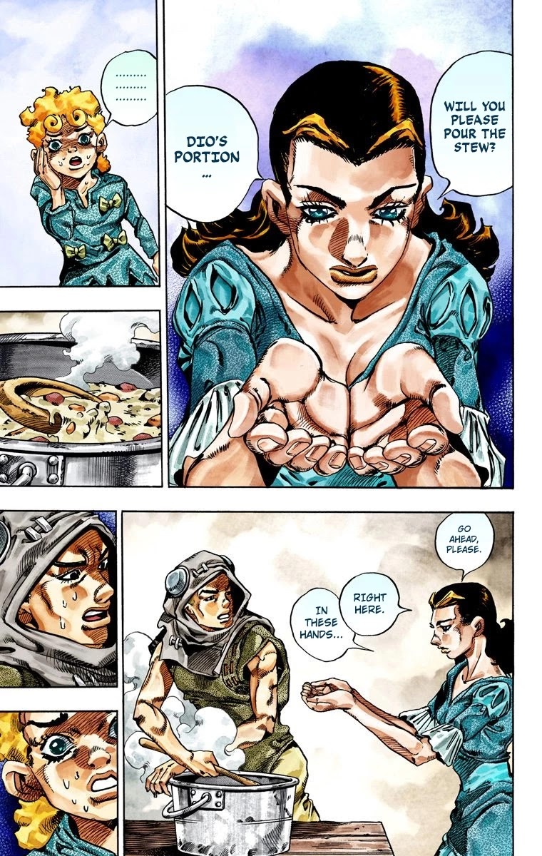 JoJo's Bizarre Adventure Part 7 - Steel Ball Run (Official Colored) Chapter 30 page 14 - Chapter 30: Scary Monsters Part 3