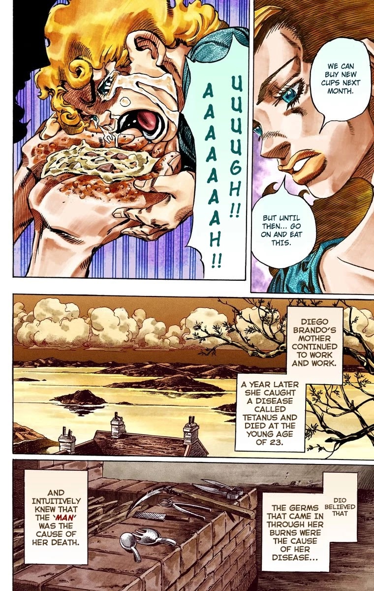 JoJo's Bizarre Adventure Part 7 - Steel Ball Run (Official Colored) Chapter 30 page 17 - Chapter 30: Scary Monsters Part 3