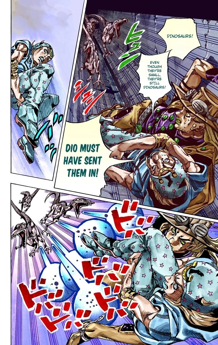 JoJo's Bizarre Adventure Part 7 - Steel Ball Run (Official Colored) Chapter 30 page 24 - Chapter 30: Scary Monsters Part 3