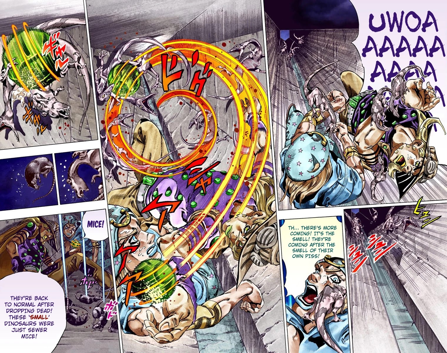 JoJo's Bizarre Adventure Part 7 - Steel Ball Run (Official Colored) Chapter 30 page 26 - Chapter 30: Scary Monsters Part 3